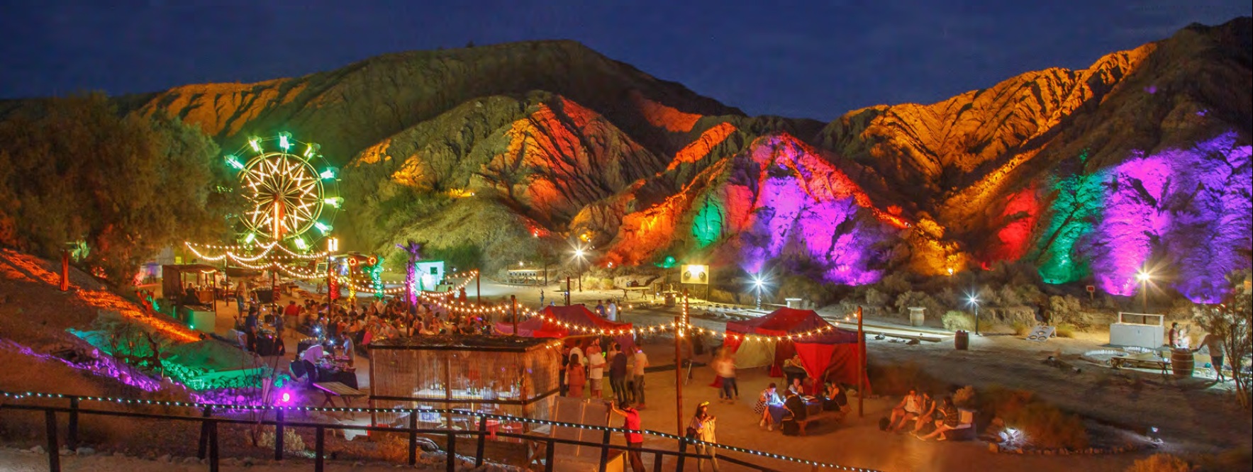 California Desert — A Party Under the Stars
