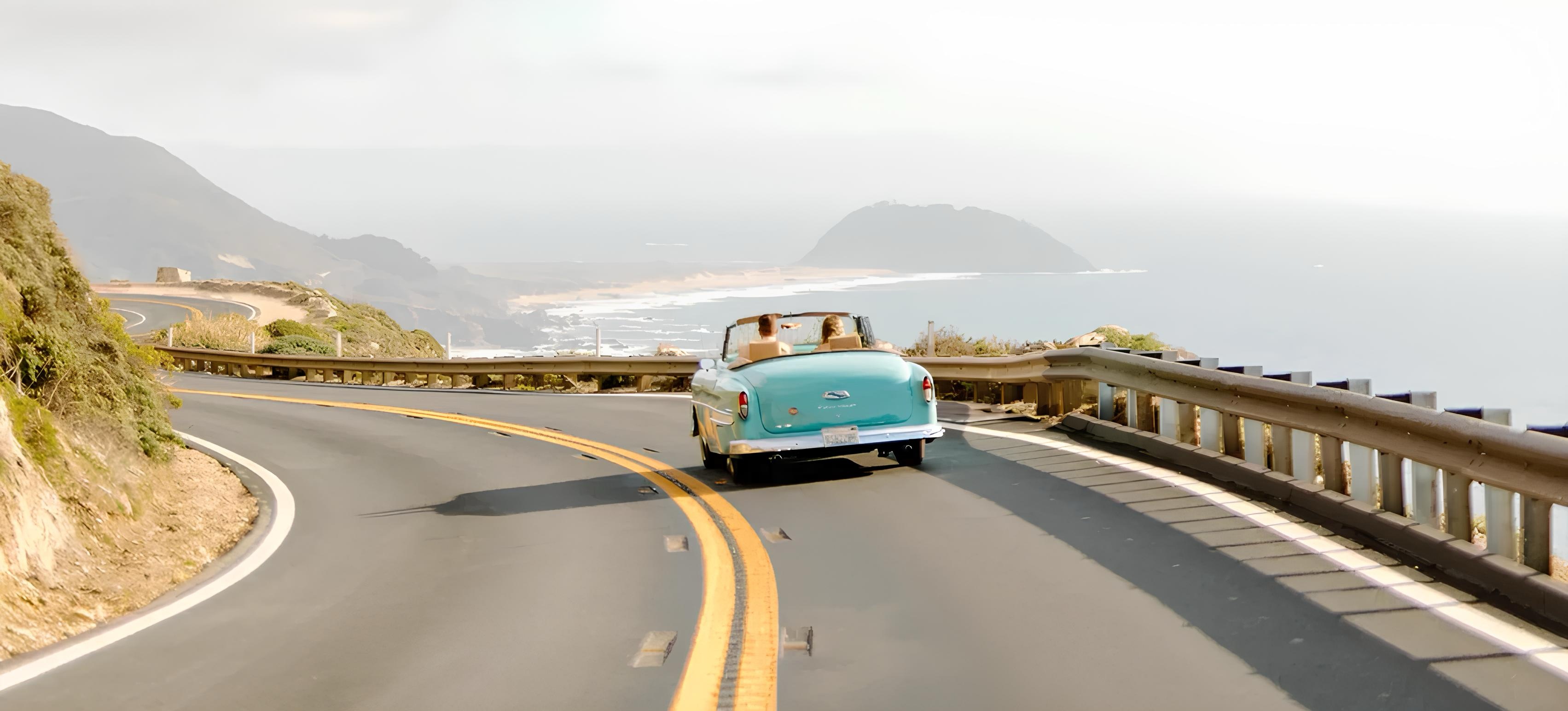 Big Sur — A Vintage Convertible On Highway 1, Then Private Falconry Above The Pacific