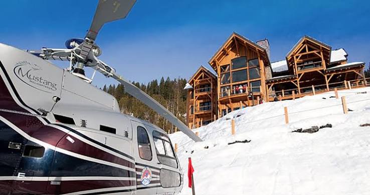 The Rockies — A Backcountry Lodge Reached Only By Helicopter, One Table Set Just For You