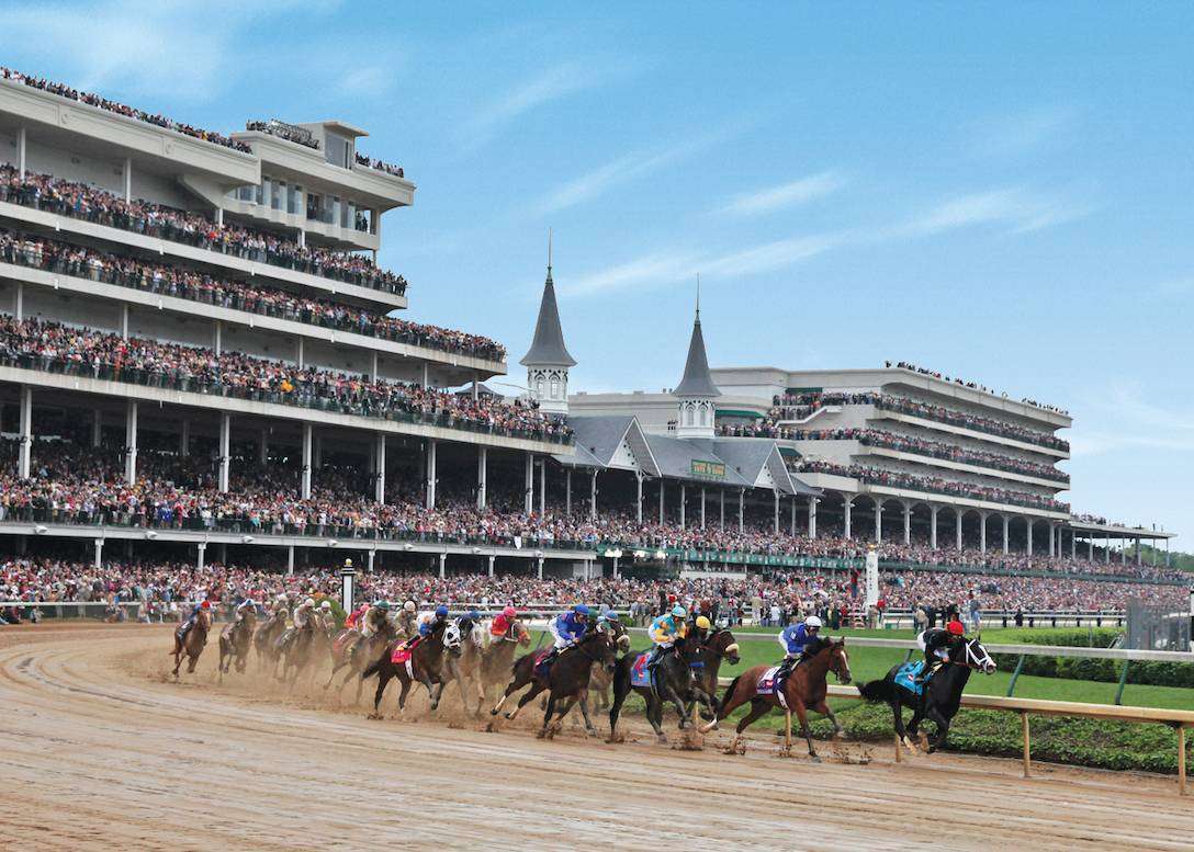 Kentucky Oaks thoroughbred race at Churchill Downs